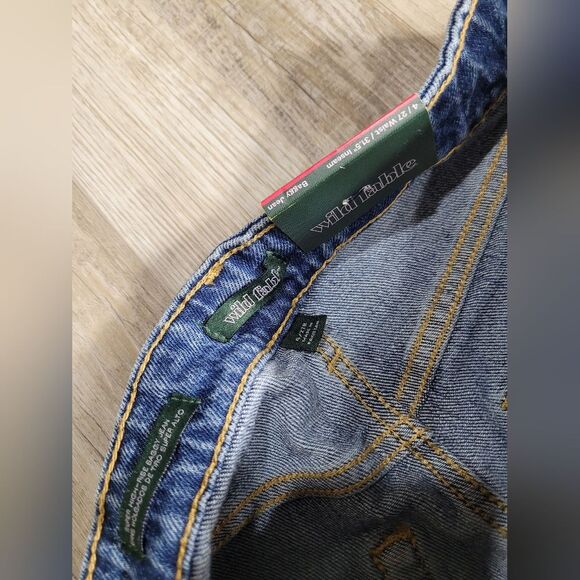 NWT wild fable 90s super high rise baggy 4/27 woman jean - Picture 4 of 7